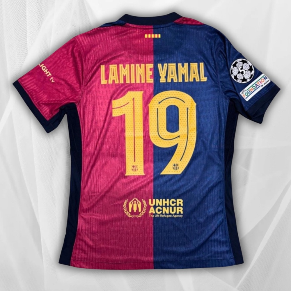 Lamine Yamal x Coldplay Barcelona Jersey